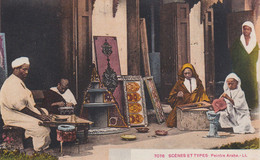 Maroc Rabat Scènes Et Types Peintre Arabe édition LL N°7076 - Rabat