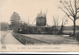 75 Paris 75016  -  Bois De Boulogne  - Le  Moulin De   Longchamp - Arrondissement: 16