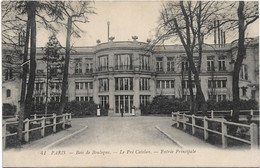 75 Paris 75016  -  Bois De Boulogne  - Le Pre Catalan - Entree Principale - Arrondissement: 16