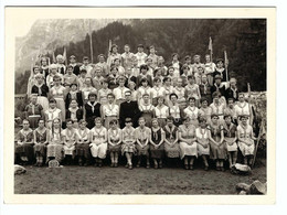 Wuustwezel   Chiro En Vrouwen In Zwitserland 1956     Foto  13 X 18 Cm - Wuustwezel