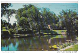 Ohio Columbus Mirror Lake At Ohio State University 1967 - Columbus