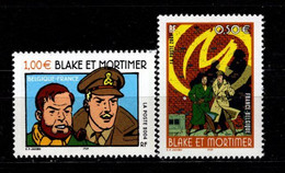 FRANCE - 2004 - YT N° 3669 / 3670 - ** - Blake Et Mortimer - TB - Ungebraucht