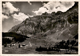 Schwägalp Mit Säntis & Aufstieg Nach Tierwies (22675) * 14. 8. 1943 - Autres & Non Classés