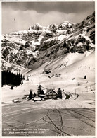 Naturfreundehaus Auf Schwägalp - Blick Zum Säntis (20830) * 29. 3. 1948 - Autres & Non Classés