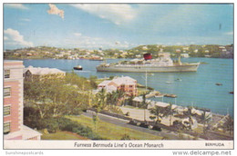 Bermuda Hamilton Furness Bermuda Line's Ocean Monarch 1954 - Bermuda