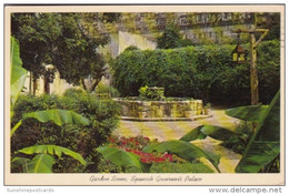 Texas San Antonio Garden Scene In Patio Of Spanish Governor's Palace 1965 - San Antonio