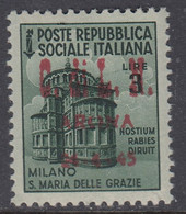 ITALIA - C.L.N. ARONA N.23  Cat. 4400€ - Firmato RAYBAUDI - GOMMA INTEGRA - MNH** - National Liberation Committee (CLN)