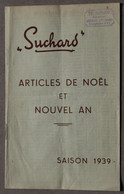 Chocolat Suchard, Tarif Articles De Noël Et Nouvel An, Saison 1939 - Alimentaire