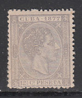 Cuba Sueltos 1877 Edifil 40 * Mh - Cuba (1874-1898)