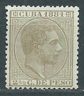Cuba Sueltos 1881 Edifil 64 (*) Mng - Cuba (1874-1898)