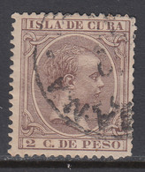Cuba Sueltos 1891 Edifil 125 Usado - Kuba (1874-1898)