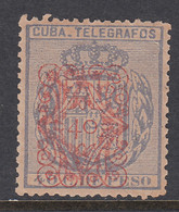 Cuba Sueltos Telegrafos Edifil 59 ** Mnh - Cuba (1874-1898)