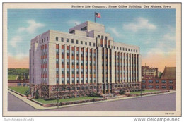 Iowa Des Moines Bankers Life Company Home Office Building 1941 Curteich - Des Moines