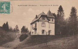 MANTOCHE PROPRIETE DE M BOULOT 1920 ? RARE - Other & Unclassified