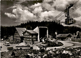 Restaurant & Talstation Der Säntis-Schwebebahn Auf Schwägalp (27969) * 1. 9. 1956 - Postautobus - Altri & Non Classificati