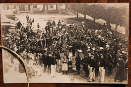 Carte Photo 1910's CPA AK Soldats Au Repos RI Régiment Infanterie Animée Illiers Aubade Fanfare - Sonstige & Ohne Zuordnung