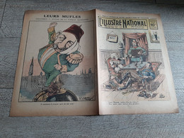 L'illustré National N°96 Caricature Hampol Muller échecs Mohammed V Sultan Turquie Ww1 Guerre - Le Petit Journal