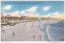 Florida Daytona Beach The World's Most Famous Beach 1957 - Daytona