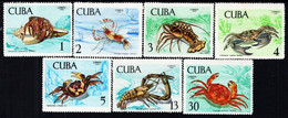 Cuba - 1969 - Crabs And Lobsters - Mint Stamp Set - Unused Stamps