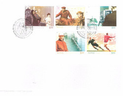 Norway Norge 2005  Events Last Century Mi 1536-1540  FDC - Storia Postale