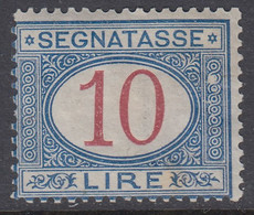 ITALIA - Segnatasse (Tax) Sassone 28 - Cat. 800 Euro - Gomma Integra - MNH** - Segnatasse