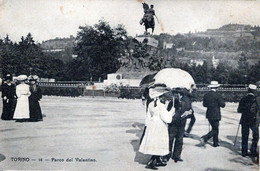 TORINO-Parco Del Valentino-Viaggiata Il 5-5-1910 Per Oneglia Per Sarola- - Parchi & Giardini