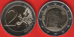 Estonia 2 Euro 2022 "Society Of Estonian Literati" BiMetallic UNC - Estonie