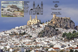 Spain 2022 - Rural Tourism - Olvera Carte Maximum - Oblitérés