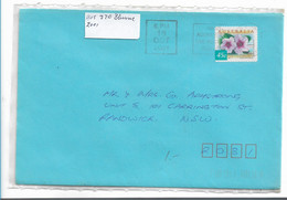 Aus370a / AUSTRALIEN - Blume   2001 (flor, Fleur, Flower) - Briefe U. Dokumente