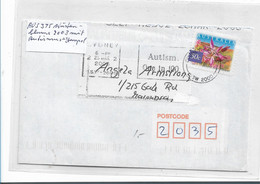 Aus375/ AUSTRALIEN - Wüstenblume  2003 Mit Autismus  Stempel  (flor, Flower, Fleur) - Storia Postale