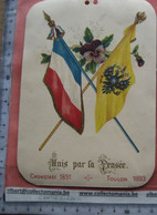 1893 Toulon - Cronstadt 1891 MARINE RUSSE FRANCE -VERSO :  PISTE VELODROME FEMMES FEMINISME Bicyclette Grande JATTE - Bateaux
