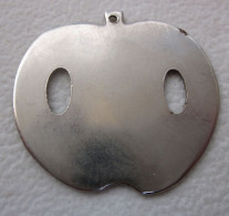 Mela Metal H. 23 Mm. Pendente Ciondolo   Bigiotteria Vintage - Pendants