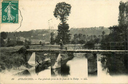 Avranches * Vue Générale Prise De St Jean De La Haize * Pont Passerelle - Avranches