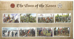 Angleterre - 2021 - THE WARS OF THE ROSES - 4 Paires De Timbres - Batailles Entre 1455 Et 1485 - Universal Mail Stamps
