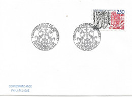 France Enveloppe 1er Jour Le Saugeais Montbenoit 25- Doubs Cachet à Date - 1987 (lot De 3) - Mechanical Postmarks (Advertisement)