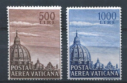 VATICANO 1953 POSTA AEREA CUPOLA   ** MNH - Posta Aerea