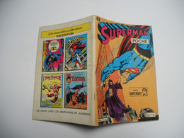 SUPERMAN POCHE N° 43 SUPERGIRL SUPERBOY SAGEDITION TBE 1981 CURT SWAN CARY BATES BE++ - Superman