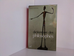 Dictionnaire Des Philosophes. Bd. 1: A-J - Filosofie