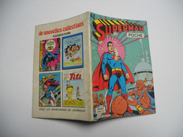 SUPERMAN POCHE N°42 SAGEDITION 1980 - Superman