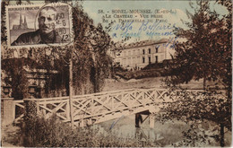 CPA SOREL-MOUSSEL Le Chateau - Vue Prise De La Passerelle Du Parc (1201010) - Sorel-Moussel
