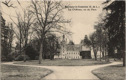 CPA MONTIGNY-le-GANNELON Le Chateau - Vu Du Parc (1201222) - Montigny-le-Gannelon