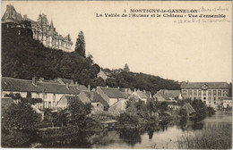 CPA MONTIGNY-le-GANNELON La Vallee De L'Huisne Et Le Chateau (1201405) - Montigny-le-Gannelon