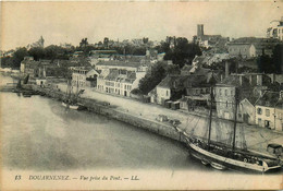 Douarnenez * Vue Prise Du Pont * Bateau Voilier 2 Mâts Goélette - Douarnenez