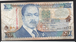 Kenya Billet De 20s. 1995 (PPP35375) - Kenya