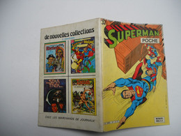 Superman Poche Sagedition N° 37 De 1980 Bon état BE+ - Superman