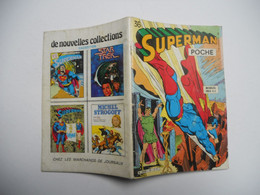 SUPERMAN POCHE N°36. SAGEDITION. 1980. - Superman