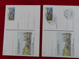 BRD - Postkarten Lot, Briefmarkenbörse Rheinland-Pfalz Koblenz, Ungebraucht-gebraucht Berlin 9. 4. 1992 (Nr.1085) - Postkarten - Ungebraucht