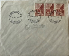Danemark - Kobenhavn V - FDC - Lettre Pour Gentofte - 10 Mai 1962 - Usado
