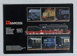 67734 CATALOGO Modellismo Ferroviario RIVAROSSI 1993 - Novità - Italie