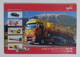 72466 CATALOGO Modellismo HERPA - Cars & Trucks 05-06 & Collection 2012 - Italien